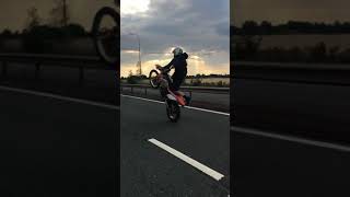 ktm 350 exc 4-5 mile wheelie