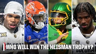 Travis Hunter? Ashton Jeanty? 🤔 DEBATING Heisman Trophy favorites 🏆 | Countdown to GameDay