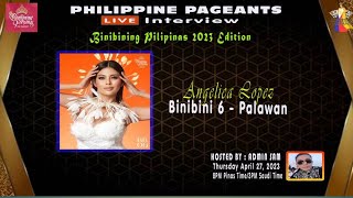 Exclusive Live Interview with Binibini 6 Angelica Lopez of Palawan