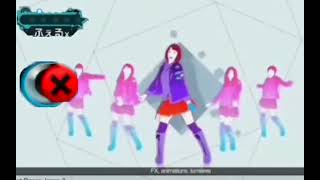 Just dance wii 2 japan. begginer beta gameplay short