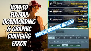 How to Fix Map downloading and Graphic Changing Error in #BGMI/#PUBGMOBILE (2021) | Reticent Sage