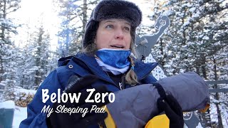 Sleeping Pad For The Winter - Below Zero Temps - Spirit Forest - S5 -Ep#7