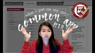 My CommonApp Honors & Awards  [Pt. 1]