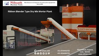 Dry Mix Mortar Plant 5TPH - Nilkanth Machine Tools.