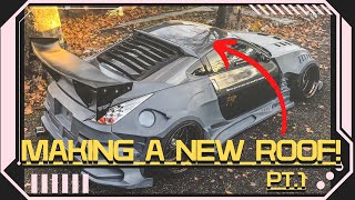 Making a Supercar Roof For My "EXCELSIOR" Nissan 350Z! Pt.1