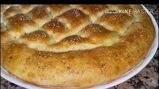 خبز البيدا التركي🥮 الشهير لفطور والسحور فرمضان 🌙بلا دلك وفوقت قصير