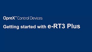 Getting started with e-RT3 Plus