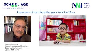 Importance of transformative years from 5 to 15 y.o