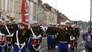 CAIRNCASTLE FLUTE BAND @ POTM PARADE  2014