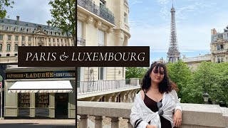 Day Trip to Paris & Luxembourg // EUROPE TRAVEL VLOG