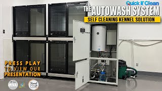 AutoWash Quick N Clean Double Stack Kennels final