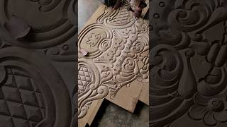 Hand carved design #shorts #diywoodworking #ytshorts