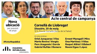 Campanya electoral municipal ERC 2023. Acte central. Cornellà de Llobregat