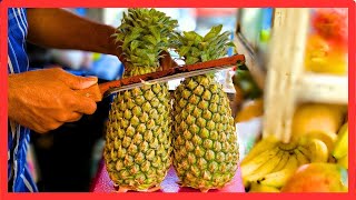 FRUIT NINJA of FRUITS | Amazing Fruits Cutting Skills | Indian Street Food In 2024