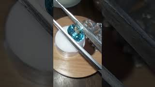 Genuine Blue Zircon at 3.64ct from thecoveatfoxhollow.com