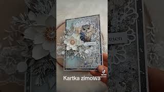 #scrapbooking #handmade #kartka #rękodzieło #zima #winter