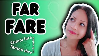 Far Fare - یک ساختار گرامری پر کاربرد در زبان ایتالیایی