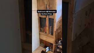 Bathroom Remodel 🛁- Surface Prep