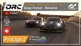 GT 7 | ORC | ProLiga2 | Rennen 1/7 | Vorbericht | Saison 14 | Gr.3 | BoP | Deep Forrest Reverse - CH