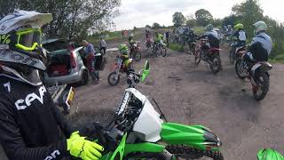 WINSTANLEYS MX TRACK DAY | KXF 250 | CRASH | JUMPS | DIESEL DIRTBIKE?!