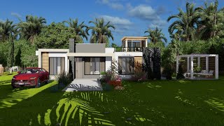 Elegant and beautiful Home design | 4 Bedroom | Floor plan & working drawings available