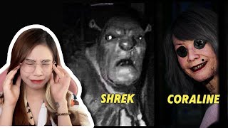 Coraline và Shrek Ngoài Đời Thật | Tổng Hợp Sự Thật Disney | Nhinhi Creepy