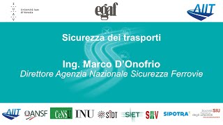 Ing. Marco D’Onofrio - Sicurezza dei trasporti