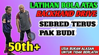 LATIHAN BACKHAND DRIVE #badminton #backhand #otodidak