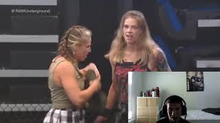 Reacting to Jessamyn Duke knocks out Billie Kay in Raw Underground