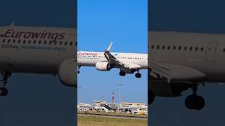 Eurowings A321neo | Landing 🛬 #airport #lisboa #shorts