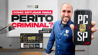 Como Estudar para Perito Criminal de SP - Profº Pedro Canezin