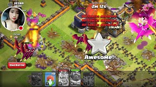 CLASH OF CLANS WAR LAUGUE ATTACK #LIVEGAME REPLY