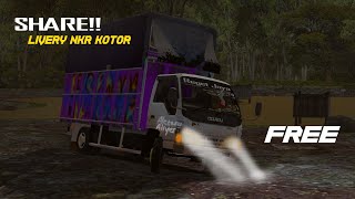 SHARE LIVERY MOD NKR V1 TERBARU MUKHLAS PO FREE GRATIS