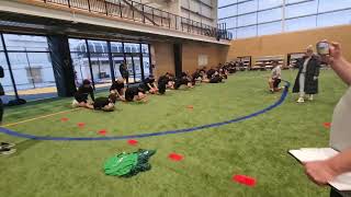 RUGBY SKILL: FALL & SHRIMP (Deliver & Present the ball)