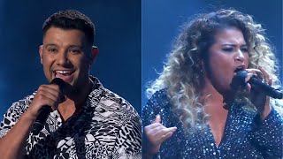 Ricky Muscat vs Roxane Lebrasse - Queen Of The Night | The Voice Australia 9 (2020) | Battle Rounds