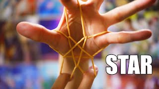 Making Triple Star with Rubber Band