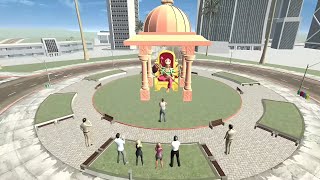 Franklin Celebrating DURGA PUJA In Indian Bike Driving 3D Game