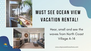 Oceanside Beach Rental-Our Ocean View North Coast Village Cottage A-14