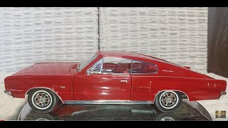 Dodge Charger - 1966 , 1:18 , diecast , колекционерски модел