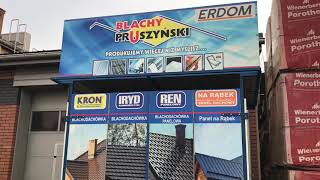 ERDOM Łuków Blachy Pruszynski / Dachy