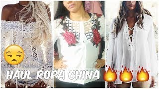 HAUL ROPA CHINA | ROPA DE MODA JUVENIL ° BANGOOD° ALLI EXPRESS° TOSAVE | Moda Sexy