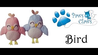 Spring: How To Make Bird Plushie Tutorial