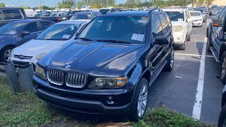 Bought a 6-speed manual X5 from Auction!