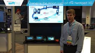 How to change a report logo on the NetXpert XG1