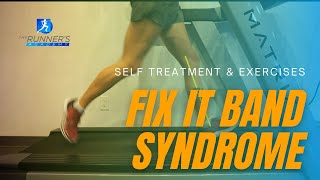 Fix IT Band Syndrome- self treatment & exercises