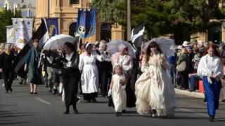 Moonta Street Parade at the May 2017 Kernewek Lowender Cornish Festival