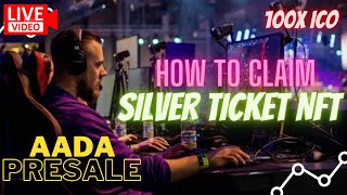 AADA Silver Ticket In Hindi | How To Claim Silver Ticket  | Let's Talk Cardano !