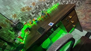 Fitting LED lights on my Table 🥳LED lights review #short