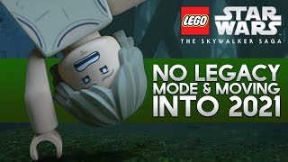 Lego Star Wars The Skywalker Saga No Legacy Mode & Moving Into 2021...