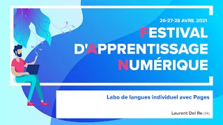 Laurent Del Re - Labo de langues individuel avec Pages